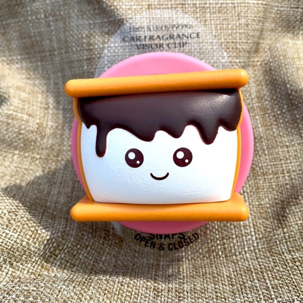 Adorable S’mores Car Freshener Vent Clip Brand New